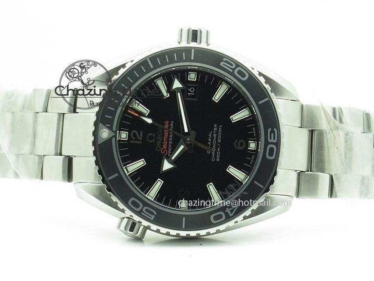 0219 Planet Ocean Professional Ceramic Bezel 45mm 1:1 Noob Best Edition on SS Bracelet A Attractive 8289